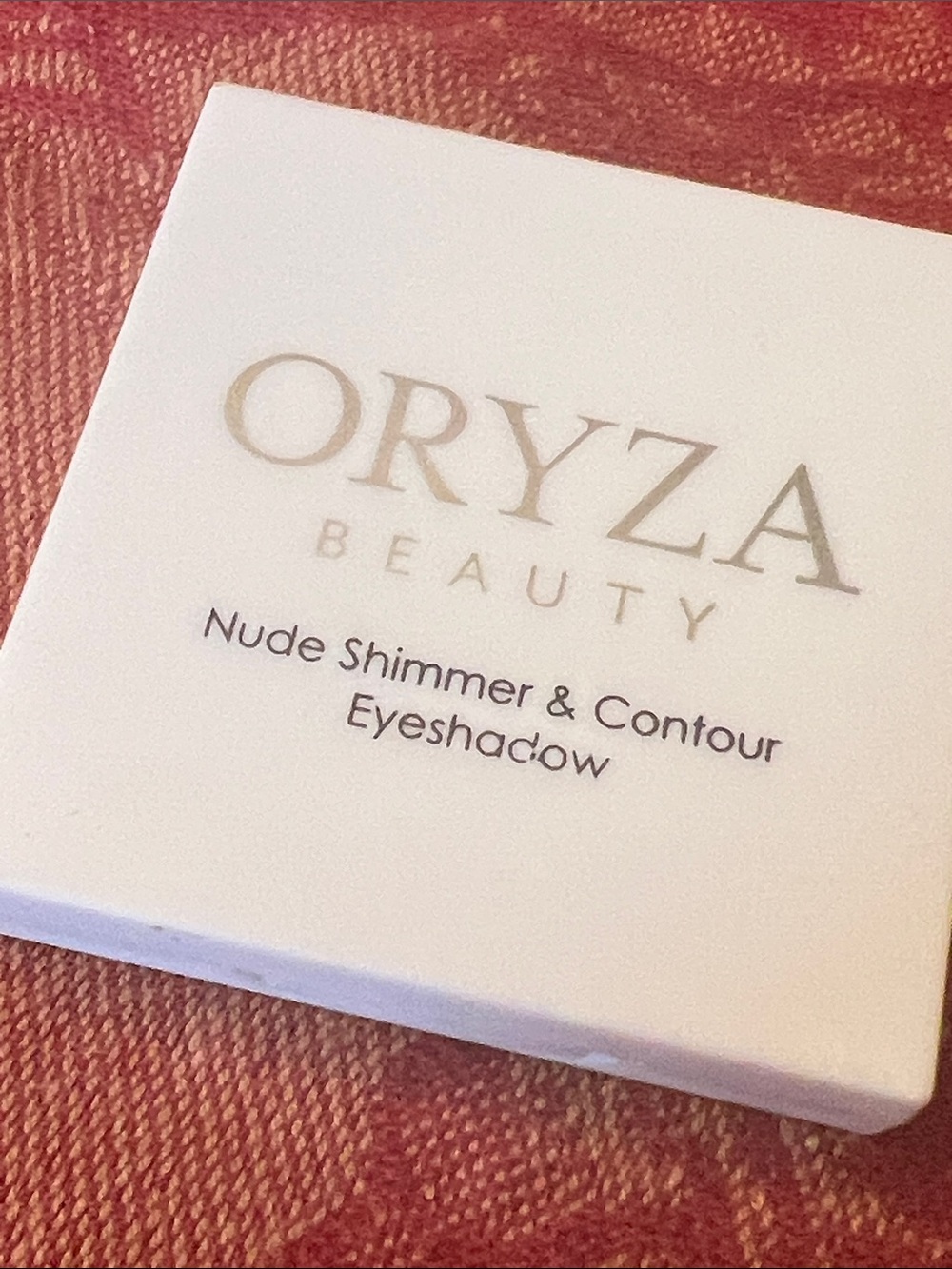 Oryza Beauty Nude Shimmer & Contour Eyeshadow